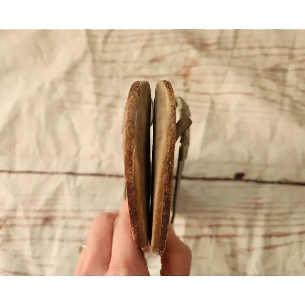 Tory‎ Burch Moore Leather Thong Sandals Size 10